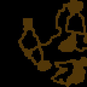 Underground minimap of Лесная песня.
