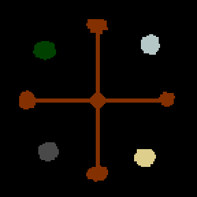 Underground minimap of Небытие.