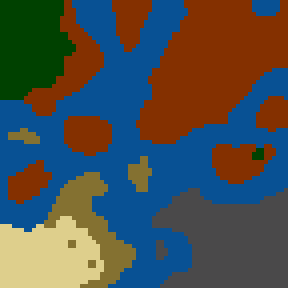 Underground minimap of Неизвестная земля