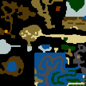 Underground minimap of Осколки мира
