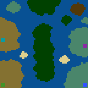 Surface minimap of Побег.