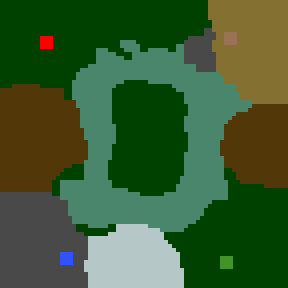 Surface minimap of Победа - в центре.