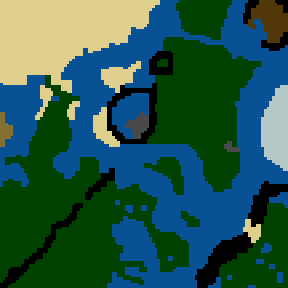 Surface minimap of Повелитель кольца.