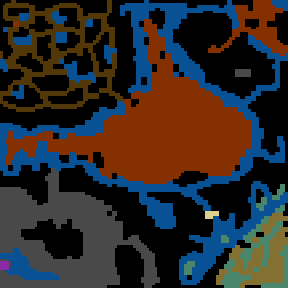 Underground minimap of Повелитель кольца.