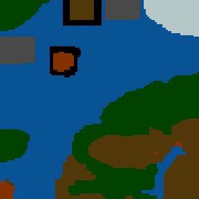 Underground minimap of Последний рассвет