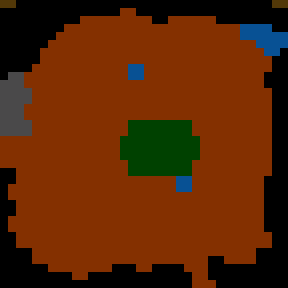 Underground minimap of Прогулка по Болоту.