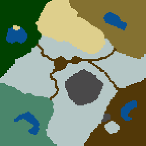 Underground minimap of Слеза Заката