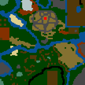 Surface minimap of Становление некроманта