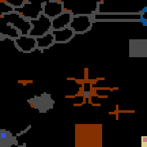 Underground minimap of Становление некроманта