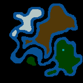Underground minimap of Тень Оленя