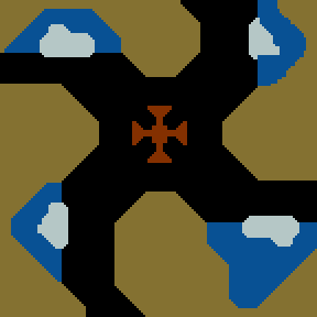 Underground minimap of Щит и меч