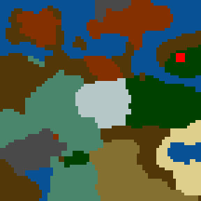 Underground minimap of Master of ALL v2.0d