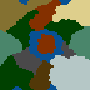 Underground minimap of Master Of The Dark