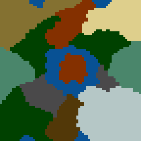Underground minimap of Master Of The Dark