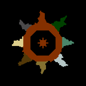Underground minimap of Masterland