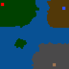 Surface minimap of Matt's Best Map