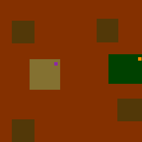 Underground minimap of Max