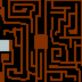 Underground minimap of Maze (10)
