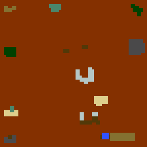 Underground minimap of Maze of Madness