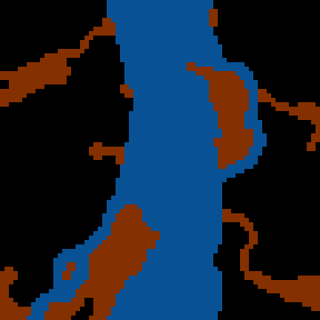 Underground minimap of MegaDuel