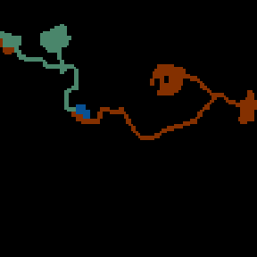 Underground minimap of Mercenaries 1