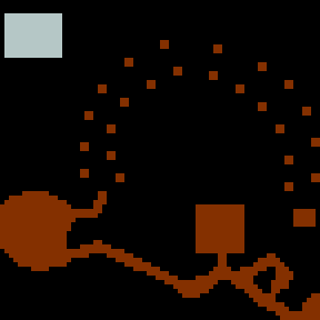 Underground minimap of Merchants Guild