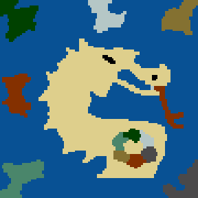 Underground minimap of Middlerealm