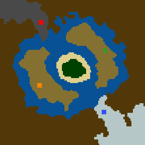 Surface minimap of Middletown