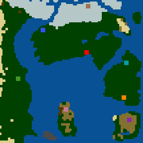 Surface minimap of Might & Magic IX