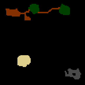 Underground minimap of Miner-1