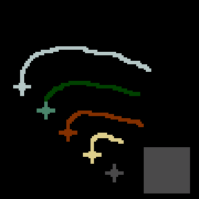 Underground minimap of Mines of Enroth