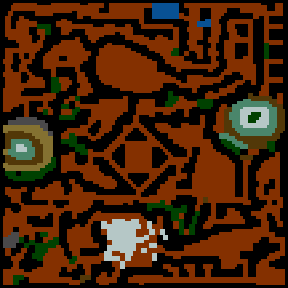 Underground minimap of Mirror (Allies)