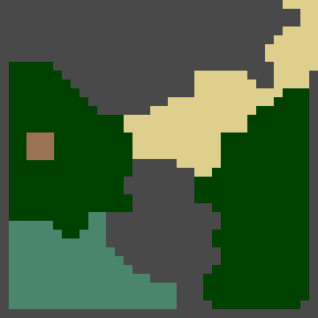 Surface minimap of Mission 1