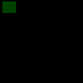 Underground minimap of Mlžné jezero