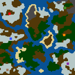 Surface minimap of Monk's Retreat