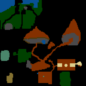 Underground minimap of Monty Python i swiety GRAAL
