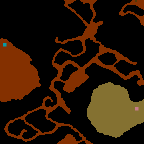 Underground minimap of Mountain Land ver2.1