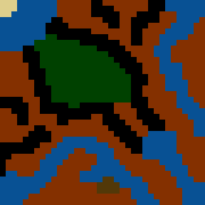Underground minimap of Mountain Pass