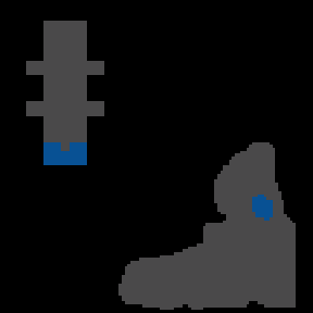 Underground minimap of Mountains of Despair
