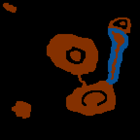 Underground minimap of Mroczne widmo