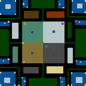 Underground minimap of MULTIWAR