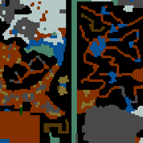 Underground minimap of Mutare Drake´s Vacation