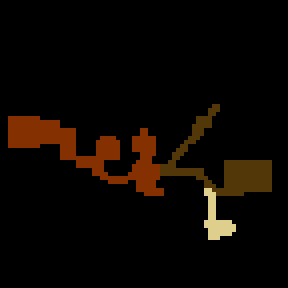 Underground minimap of Mysterious Ridge (TE)