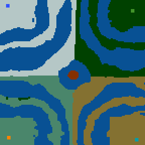 Surface minimap of Mystery Tour