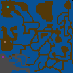 Underground minimap of Mystical Lands (Allies)