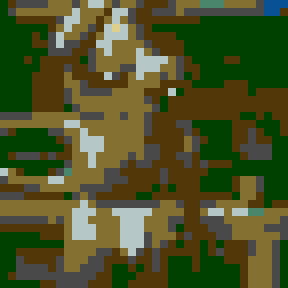 Surface minimap of ŇÁČË
