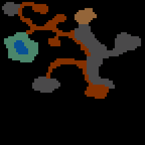 Underground minimap of Najemnik - II wersja