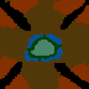 Underground minimap of Nation War Tournament Edition