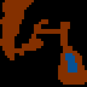 Underground minimap of Nature vs Underground
