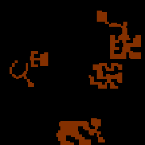 Underground minimap of Necromancers Revenge